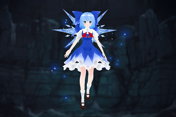 Crystal maiden - Cirno From Touhou By Dota 2 Anime Mods