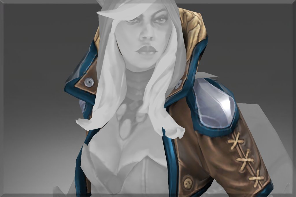 Drow ranger - Coat Of The Frostborne Wayfarer