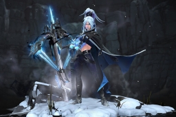 Открыть - Drow Ranger Custom Arcana Blue Style для Drow Ranger