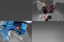 Открыть - Fissured Flight - Ice And Fire Heads для Jakiro